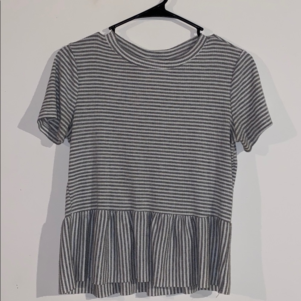 Stretchy striped tshirt